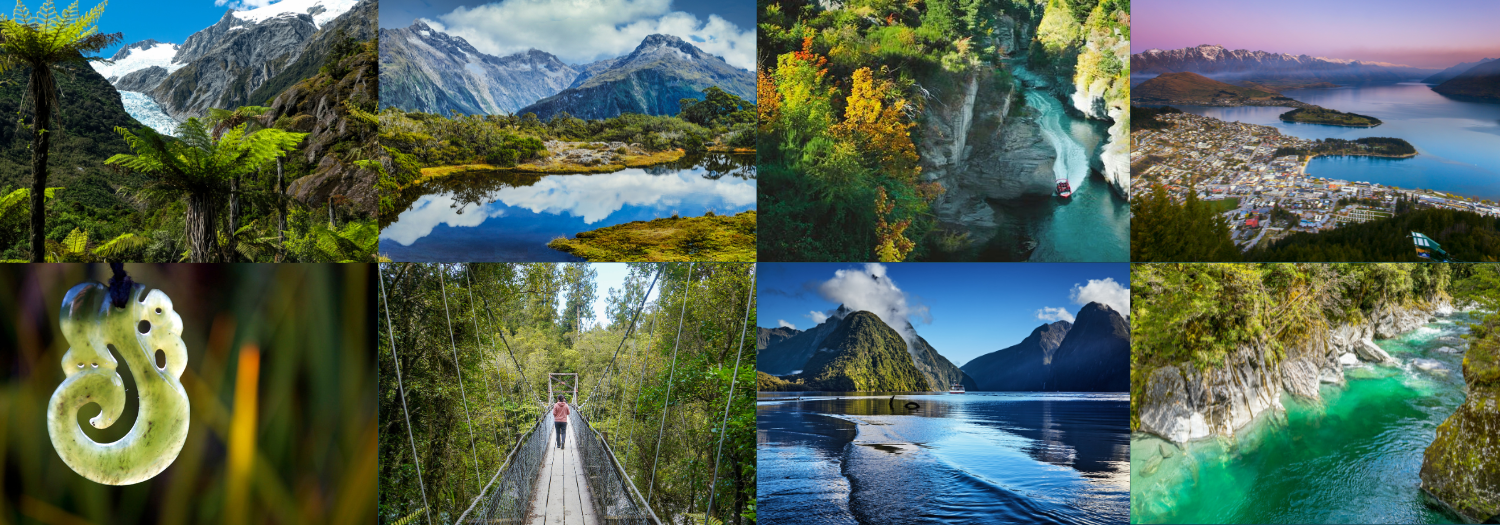 Gallery of South Island New Zealand images.